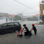 Diguyur Hujan Deras, Kota Bangkalan Tergenang Banjir