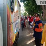 Peringati HKN 2020, Camat Bluto Bagikan 1000 Masker
