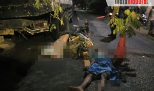 Hantam Truk Fuso, Dua Pengendara Motor Meninggal Dunia di Puskesmas Bluto