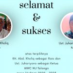 Juhariyono-KH Abd. Khaliq Terpilih Tanfidziyah & Rais Syuriah dalam Konferensi MWCNU Talango