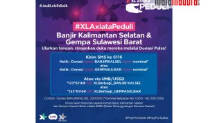 XL Axiata Buka SMS Donasi untuk Korban Gempa Bumi Sulawesi Barat