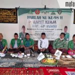 PAC GP Ansor Manding Peringati Harlah NU Ke-98 H Bareng Rapat Kerja