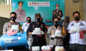 Narkoba 7 Kg Tujuan Pamekasan Digagalkan Polisi