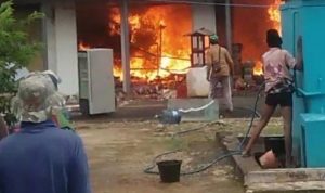 Inilah Penyebab Kebakaran Toko Sembako di Talango Sumenep