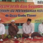 Tegas Tolak Penambangan Fosfat, Kiai dan Tokoh Masyarakat Sumenep Bertemu