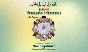 Innalilahi, Novi Sujatmiko; Dirut BPRS Bhakti Sumekar Meninggal Dunia
