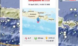 Gempa M 6,7 di Malang, Pengunjung Mall Berhamburan. Warga Sumenep Merasakan Guncangan