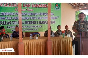 Suasana Haru Selimuti Pisah Kenang SMA Negeri 1 Masalembu