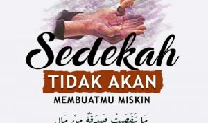 Ramadhan dan Shadaqah Tak Mengurangi Harta
