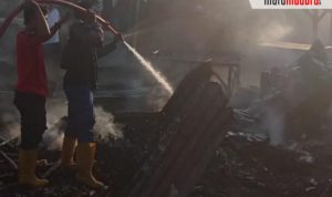 Kios Pasar Torjun Sampang Terbakar