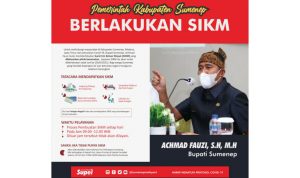 Pemkab Sumenep Berlakukan SIKM Mulai Hari Ini