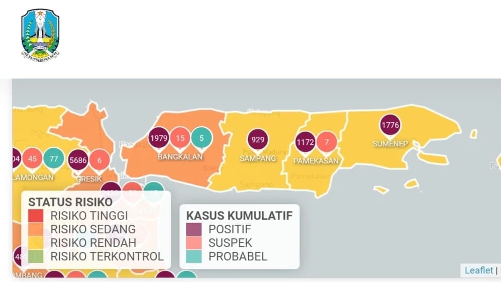 Sehari 80 Penderita Covid-19 di Bangkalan