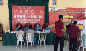 Vaksinasi Massal Gratis di Kecamatan Guluk-Guluk Target 2500 Orang