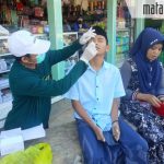 Forkopimka Batang-Batang Lakukan Razia Masker dan Swab