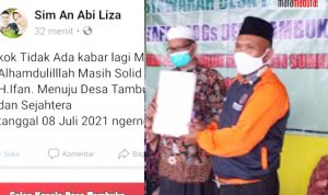 Operator Desa Dituding Kampanye Cakades di Medsos Terjawab, Pj Kades Memberi Penjelasan