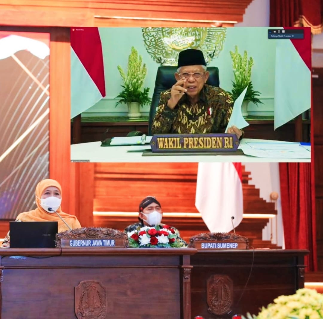 Wapres Ma'ruf Amin ke Sumenep dan Bangkalan