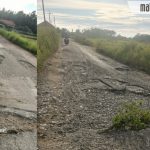 Jalan Poros Kecamatan Arosbaya Rusak Berat