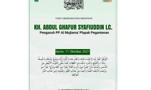Madura Berduka; KH Abdul Ghafur Syafiuddin Plakpak Pegantenan Pamekasan Wafat