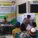 Rapat Pleno Terbuka Tetapkan Syukran Hafidzi Menang Pilkades Longos 2021