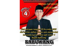 Sabuwang Terpilih Jadi Kades Kertasada Berkat Hati Nurani Rakyat