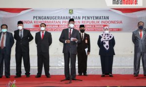 250 PNS di Sumenep Terima Penghargaan Satyalancana dari Presiden RI. Begini Harapan Bupati Achmad Fauzi