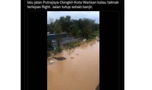 Viral Video Banjir di Malaysia, Perdana Menteri: Hujan Seperti Sebulan