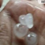 Heboh Hujan Es di Kwanyar Bangkalan