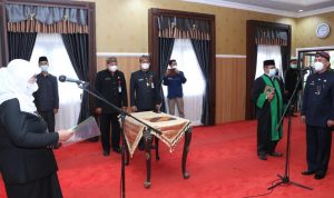 Mantan Sekretaris KPU Sumenep Dilantik Sekretaris Bakesbangpol Linmas