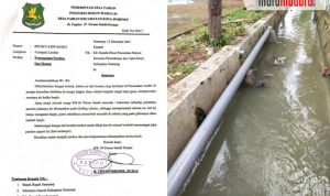 Warga Perum Satelit Tolak Proyek Penempatan Pipa Saluran