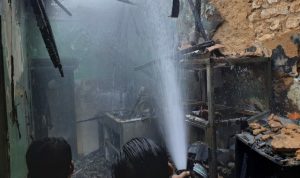 Rumah Warga Perum BSA Kolor Kebakaran