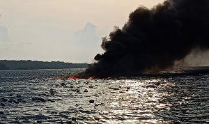 Perahu Pengangkut BBM Terbakar di Pulau Sapudi, Intip Nilai Kerugiannya