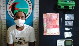 Transaksi Sabu di Jalan, Warga Batuputih Diringkus Satresnarkoba Polres Sumenep