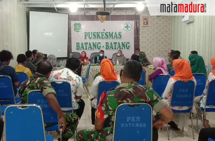 Capaian Vaksinasi di Kecamatan Batang-Batang