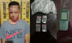 Warga Lenteng Diringkus Polisi Saat Hendak Transaksi Sabu