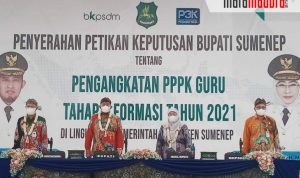 Banyak Pesan Bupati Achmad Fauzi kepada PPPK Guru yang Baru Terima SK, Salah Satunya Cukup Pedas