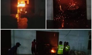 Mobil Innova Reborn Hangus Terbakar