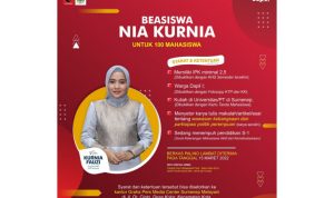 Nia Kurnia Fauzi akan Berikan Beasiswa untuk 100 Mahasiswa Dapil I