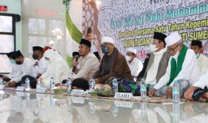 Peringati Isra’ Mi’raj dan Satu Tahun Kepemimpinan, Bupati Achmad Fauzi Sampaikan Capaian Program
