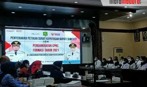 Sebanyak 46 CPNS Terima SK Pengangkatan, Bupati Achmad Fauzi Mengingatkan Ini