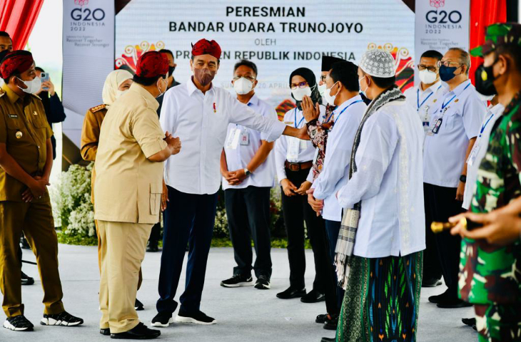 Jelang Idul Fitri, Presiden Jokowi Minta Layanan Penerbangan Sumenep-Jakarta di Bandara Trunojoyo