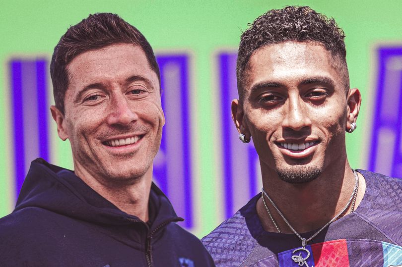 Robert Lewandowski dan Raphinha