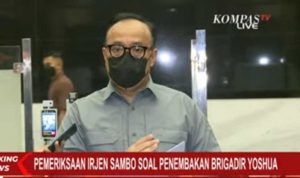 Heboh Penangkapan, Polri: Tidak Ada Penangkapan dan Penahanan Irjen Pol Ferdy Sambo