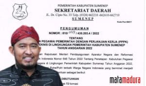 Pemkab Sumenep Butuh 72 PPPK Tenaga Teknis 2022, Buruan Daftar
