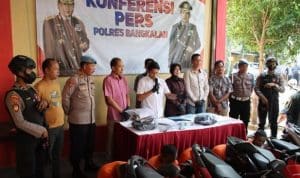 8 Tersangka Perkelahian Massal di Tanah Merah Bangkalan