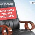 Ganti Nama Pokmas DPRD Jatim
