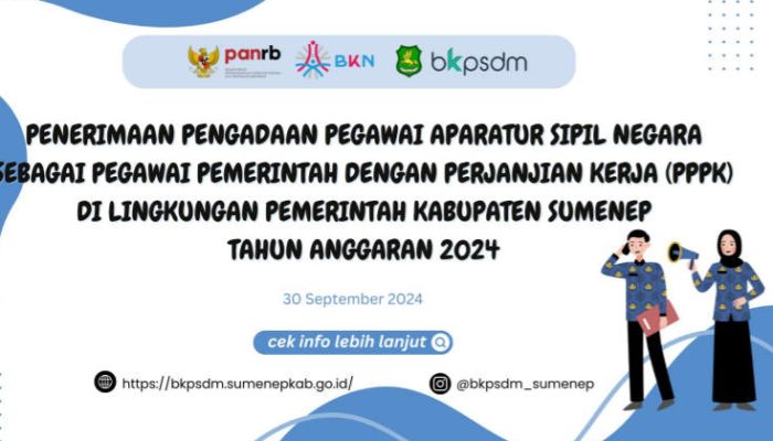 Rincian 374 Formasi Yang Dibutuhkan PPPK Sumenep 