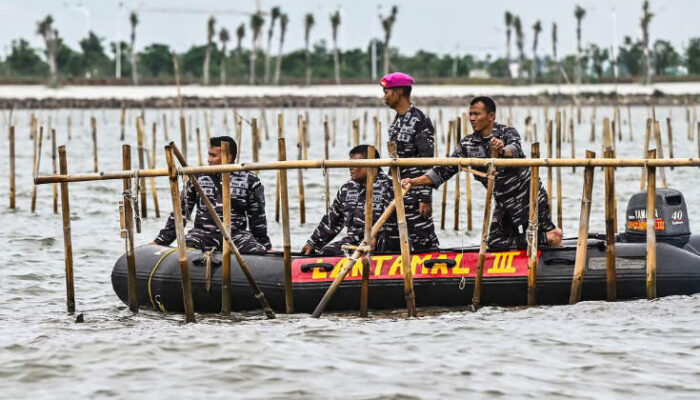 Pagar Laut Tangerang Sepanjang 30,16 Km Sudah Ber-HGB dan SHM