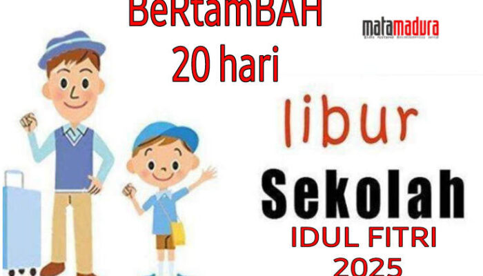 Libur Hari Raya Idul Fitri Untuk Sekolah Jadi 20 Hari