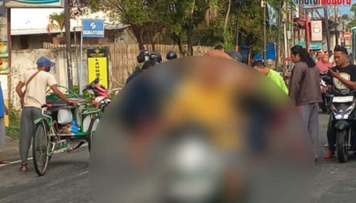 BREAKING NEWS: Siswa SMP Jatuh di Jalan Sumekar, Korban Tergeletak Bersimbah Darah