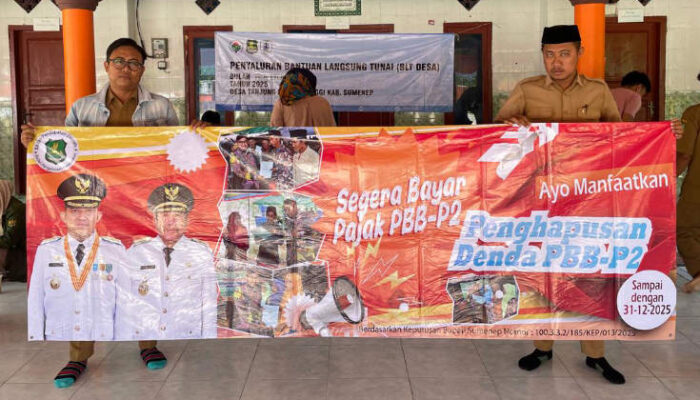 Bapenda Sumenep Gencar Sosialisasikan PBB-P2 ke Pelosok, Ternyata Ada Program Penghapusan Denda 